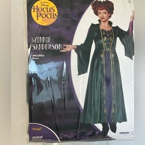 Winifred Sanderson Halloween Costume. Includes dress + wig